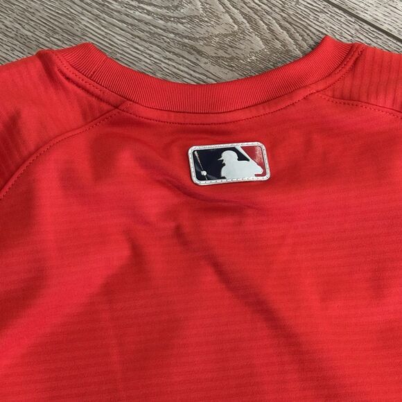 Los Angeles Angels Anaheim Nike Dri Fit Team Issued Long Sleeve MLB Mens Medium - Picture 8 of 8